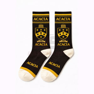 Chaussettes brodées de haute qualité pour les fraternités grecques, idéales pour les organisations et événements universitaires - Product Image 1