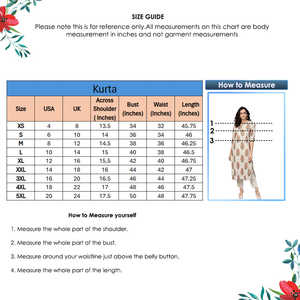 ชุดคุर्ตาผ้าฝ้ายแคมบริคสีเบจสำหรับผู้หญิง ตกแต่งด้วยเลื่อม แขนสามส่วน ทรงตรง สวมใส่สบายๆ สไตล์ชาติพันธุ์ สำหรับฤดูร้อน แห้งเร็ว ผลิตจากวัสดุรีไซเคิล - Product Image 5