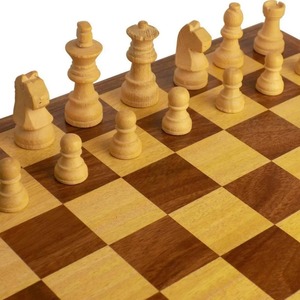 <b>Wood</b> <b>Chess</b> Board Game <b>Set</b> Premium Solid <b>Wood</b> <b>Chess</b> <b>Set</b> Large Wooden Chessboard Professional End Grain Walnut board - Product Image 2