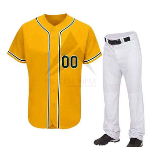 ชุดเบสบอลชายแบบกำหนดเอง เสื้อทีมและกางเกงขายส่ง ผ้าคุณภาพสูง กระบวนการผลิตแบบ OEM Impex - Product Image 2