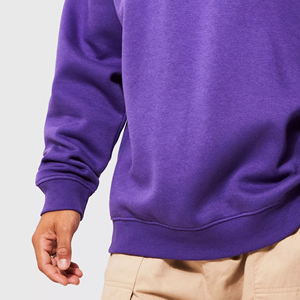 Sudaderas con Capucha de Alta Calidad OEM para Hombre, Invierno, 100% Algodón, Cuello Redondo, Talla Grande, Personalizadas con Logotipo, Manga Larga - Product Image 5