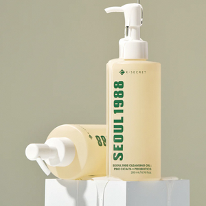 Huile Démaquillante Coréenne Seoul 1988 avec Cica 1% & Probiotiques 200ml - Démaquillant Profond & Nettoyant Visage Hydratant - Product Image 3