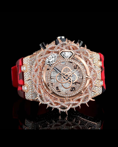 Luxury Moissanite Diamond Watch Men Full Pave VVS Moissanite Stones Stainless Steel <b>Automatic</b> Wristwatch - Product Image 1