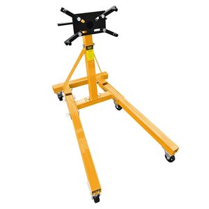 Supporto per Motore di Moto Resistente con Capacità di 900 kg, Rotazione a 360 Gradi e 6 Ruote, Strumento per Riparazione Auto - Product Image 6
