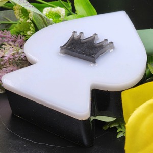 Boîte à bijoux en résine artisanale de luxe, décorative, à fleurs, pour ranger les bibelots, petite boîte cadeau personnalisée en résine - Product Image 5