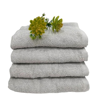 OEM/ODM Serviettes de bain familiales à séchage rapide personnalisées en coton avec couleur unie - Product Image 1