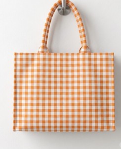 Black Recycled Cotton Lunch Tote Bag with Open Closure Polyester Lining-Portable <b>Handbag</b> for Office Travel Picnic & Daily Use - Product Image 2