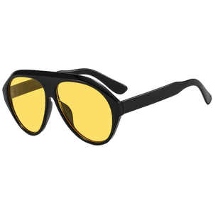 Nouvelles Lunettes de Soleil Tendance pour Femme, Protection UV400, Monture Complète Ronde, Personnalisables, Modèle Pulinsi 3607 - Product Image 6