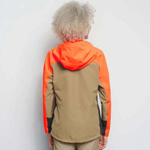 <b>High</b> <b>Visibility</b> Blaze Orange Hunting <b>Jacket</b> Waterproof <b>Softshell</b> Outdoor Performance Gear Windproof Tactical Coat for Hiking - Product Image 4