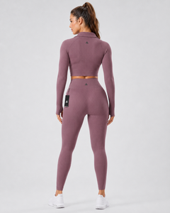 New Arrival Hot Sale Women Sports Suits Exercise <b>Yoga</b> <b>Set</b> Gym Outfits Fitness Wear Women's <b>Yoga</b> Two Piece <b>Set</b> - Product Image 2