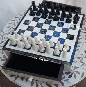 ILAHI's Eco-Friendly Rustic Polished Rectangle <b>Chess</b> <b>Board</b> Game 100% Handmade Pure Wood Animal/Love Style Customized Size <b>Chess</b> - Product Image 6