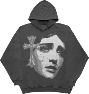 Sweat à capuche unisexe vintage en molleton épais 100 % coton avec logo graphique imprimé DTG, personnalisable ODM/OEM 2026 - Product Image 6