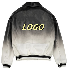 Customized Men's Leather <b>Jacket</b> Outdoor Leather Motorcycle <b>Racing</b> Best Material Reasonable Price - Product Image 3