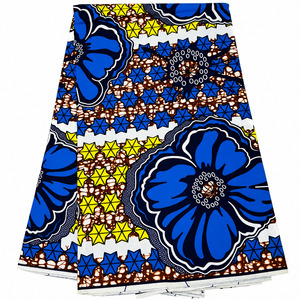 Tela de Algodón con Estampado Africano de Alta Calidad, Textil Ankara, Tela con Estampado Batik para Vestidos, Prendas de Moda para Hombres y Mujeres - Product Image 4