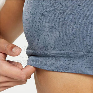 Soutien-gorge de yoga personnalisé pour femmes, tissu extensible doux, léger, rembourré, soutien-gorge de sport pour femmes - Product Image 5