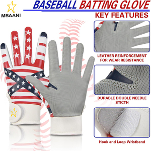 Youth Baseball Batting Gloves with Super Grip Technology for Boys & Girls | Enhanced Control & Comfort for Hitting, Training - Product Image 3