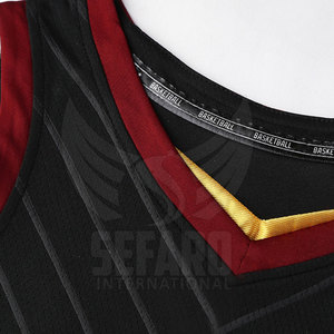 Maillot de basket-ball de couleur unie, vêtements d'entraînement, vente directe d'usine, maillot de basket-ball robuste - Product Image 5