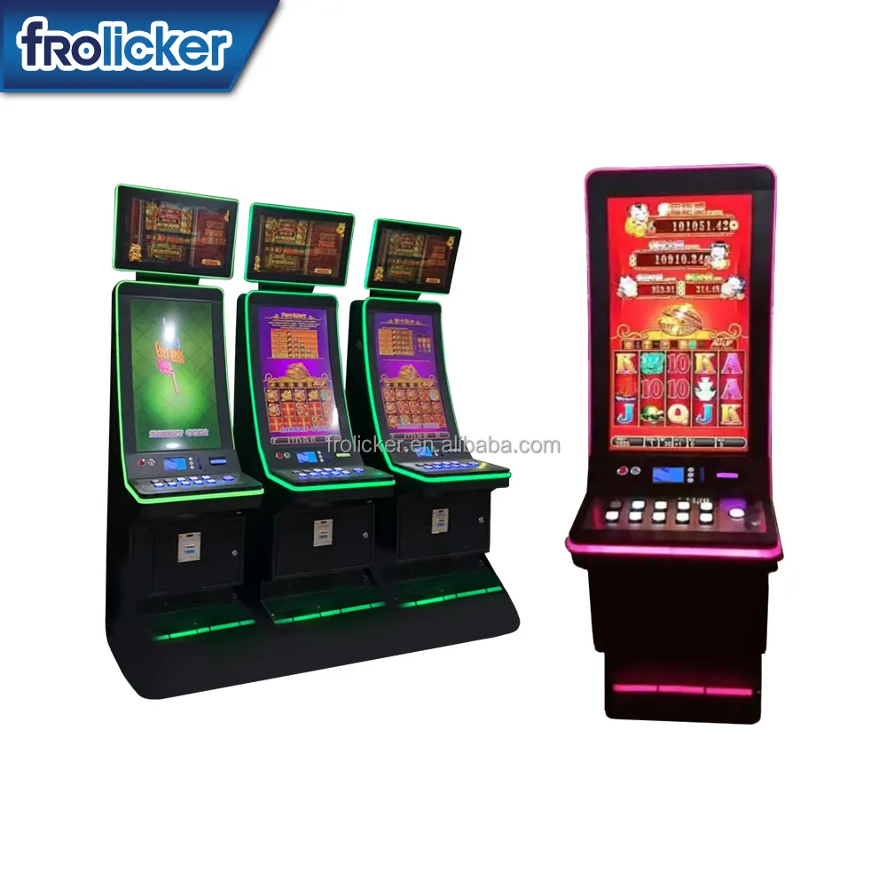 Video machine hot game machine 32" Vertical Metal Cabinet 2022 new design can customize tragamonedas maquina de juegos