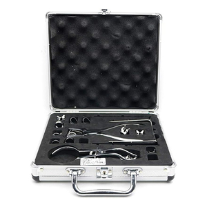 Dental Rubber Dam Kit with Complete Isolation Instrument Set Including Rubber Dam <b>Frame</b> Punch <b>Clamp</b> Forceps Assorted <b>Clamps</b> - Product Image 6