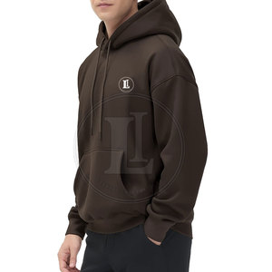 ออกแบบโลโก้ของคุณเอง เสื้อฮู้ดน้ำหนักเบา ไซส์ใหญ่ ผ้าฝ้าย 100% สำหรับฤดูหนาว สวมใส่สบาย คุณภาพดีเยี่ยม ดีไซน์ใหม่ - Product Image 5
