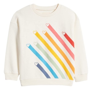 T-shirt à capuche en coton personnalisé pour enfants, pull-over à col ras du cou, sweat-shirt à manches longues, design imprimé décontracté, vente en gros pour garçons - Product Image 1