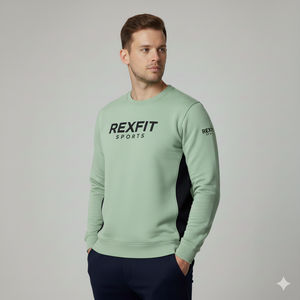 Producto de Alta Demanda, Sudadera Moderna para Hombre, Sudadera Básica de Algodón Mezclado, Peso Medio, Talla OEM - Product Image 3