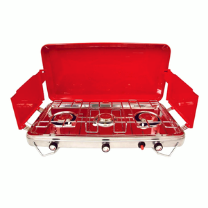 Le nouveau <span class=keywords><strong>barbecue</strong></span> pliable à 3 brûleurs sans cuisinière électrique à <span class=keywords><strong>gaz</strong></span> de camping en plein air portable en gros - Product Image 5