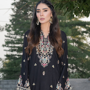 Conjuntos de Ropa Étnica para Mujer, Shalwar Kameez, Tallas Grandes, Encaje, Diseño Único, Corte Holgado, Trajes de 2 Piezas - Product Image 3