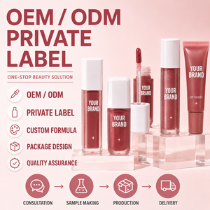 Brillo Labial Vegano Personalizado de Marca Privada, Líquido, Brillante/Mate, Hidratante, con Brillo Cristalino, 6 ml, Ligero, Cuidado Labial - Product Image 3