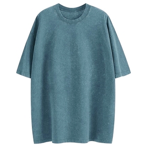 Ropa Urbana de Primera Calidad, Lavada con Ácido, Poliéster/Algodón, Corte Regular, Ecológica, Transpirable, con Logotipo Personalizado, Estilo Vintage, Unisex - Product Image 5