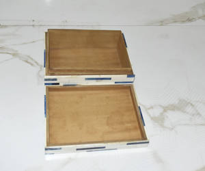 Fabricant de la conception MDF avec boîte de rangement en résine dernière boîte de luxe en incrustation d'os pour le stockage et les bijoux boîtes de rangement personnalisées - Product Image 4