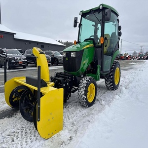 Compre el tractor de ruedas John Deere 2025R Mini 4x4 con cortadora y cargador para granja, multifuncional 4WD en venta. Compre un tractor de 25HP. - Product Image 5