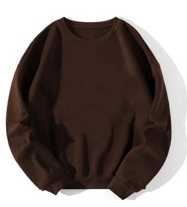 BROOXLY SPORTS <b>Women</b> <b>Half</b> <b>Zip</b> Fleece <b>Sweatshirt</b> O-Neck Oversized Fit Casual Pullover Custom Logo Polyester/Cotton 320g Fall - Product Image 6