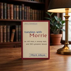 Martes con Morrie de Mitch Albom - Libro de ficción de bolsillo para la educación de adultos - Product Image 3