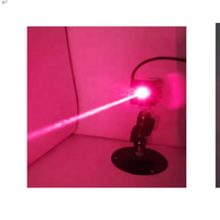 Ismartlaser Nouveau module de diode laser semi-conducteur à point rouge haute puissance 1,5 W 638 nm 1000 mW, mise au point réglable, DC12V, aluminium anodisé