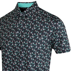Camisetas de Golf 2026 de Alta Calidad, Tejidas, Impresas en 3D, Transpirables, de Secado Rápido, de Poliéster para Hombre, con Logotipo Bordado Personalizado - Product Image 1