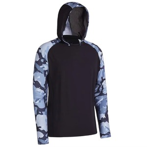 Sudadera con Capucha para Pesca, Diseño Nuevo, Cierre con Bolsillos, Diseño OEM, Ligera, Manga Larga, Secado Rápido, 100% Poliéster, UPF 50 - Product Image 1