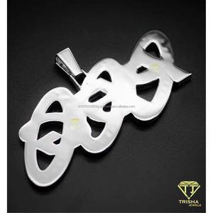Pendentif Lettre Personnalisé en Moissanite PBG, Collier Hip Hop VVS Couleur D, Sertissage Glacé, Argent 925 Certifié GIA, Unisexe - Product Image 4