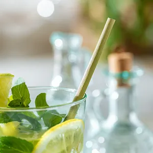 Eco Friendly <b>Grass</b> Drinking Straws Disposable Biodegradable 100% Natural Holiday Model Vietnam Supplier VietDelta Brand - Product Image 1