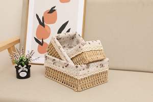 Top-Selling Handmade Woven <b>Storage</b> <b>Baskets</b> for Home Decor with Removable Liners - Product Image 4