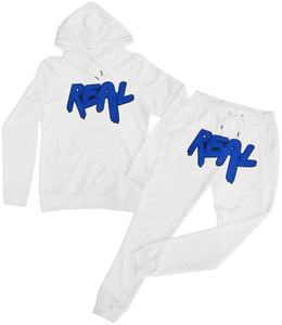 ผ้ากำมะหยี่ปักลายบน100% มีฮู้ดและชุดวอร์มผ้าคอตตอนออกแบบได้ตามต้องการ - Product Image 2