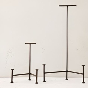 Industrial Metal Easel Stand Adjustable Durable Rustic Display <b>Rack</b> Folding Art Support Decorative Prop for Gallery Studio - Product Image 1
