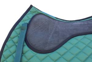 Almohadilla de Silla de Montar para Caballo Estilo Western Acolchada Verde Personalizada con Agarre Antideslizante y Acolchado Suave para Carreras y Senderismo - Product Image 5