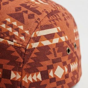 Gorra de Béisbol Tribal de Ala Plana para Mujer, Estilo Moderno y Versátil, Unisex, de Algodón Flexible - Product Image 5