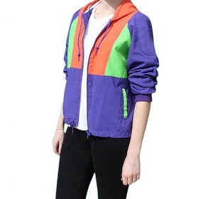 บริการผลิตเสื้อแจ็คเก็ตกันลมแบบกันน้ำสำหรับกิจกรรมกลางแจ้ง ดีไซน์ตามสั่ง ปี 2026 แฟชั่นใหม่ ระบายอากาศได้ดี รับผลิตแบบ OEM พร้อมโลโก้ด้านหน้า - Product Image 3