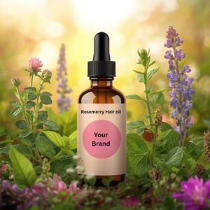 Aceite para el Crecimiento del Cabello con Hoja de Romero Herbal, Envase de Marca Privada, Aceite Esencial Natural a Granel para Todo Tipo de Cabello, Servicio Certificado OEM/ODM - Product Image 3