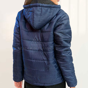 เสื้อแจ็คเก็ตพัฟเฟอร์น้ำหนักเบา ระบายอากาศได้ดี สำหรับผู้หญิง ฤดูหนาว แบบมีฮู้ด สไตล์ใหม่ ผลิตในปากีสถาน - Product Image 2