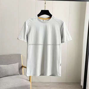 <b>Cheap</b> Casual Custom Short Sleeve 100% Polyester T-shirt Mens Running Sports Fitness Gym Plain <b>Tshirt</b> - Product Image 2