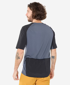 Men's 100% Cotton Eco-Friendly O-Neck <b>Raglan</b> <b>Sleeve</b> <b>T</b>-<b>Shirt</b> Oversized Fit Solid Gray Black Short <b>Sleeve</b> Casual Wear Low MOQ - Product Image 3