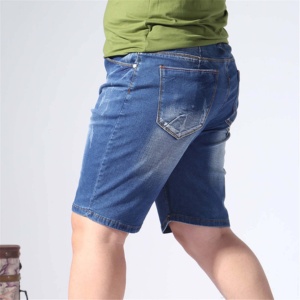 Shorts en jean décontractés vintage de haute qualité OEM personnalisés pour hommes, style streetwear, vente en gros - Product Image 3